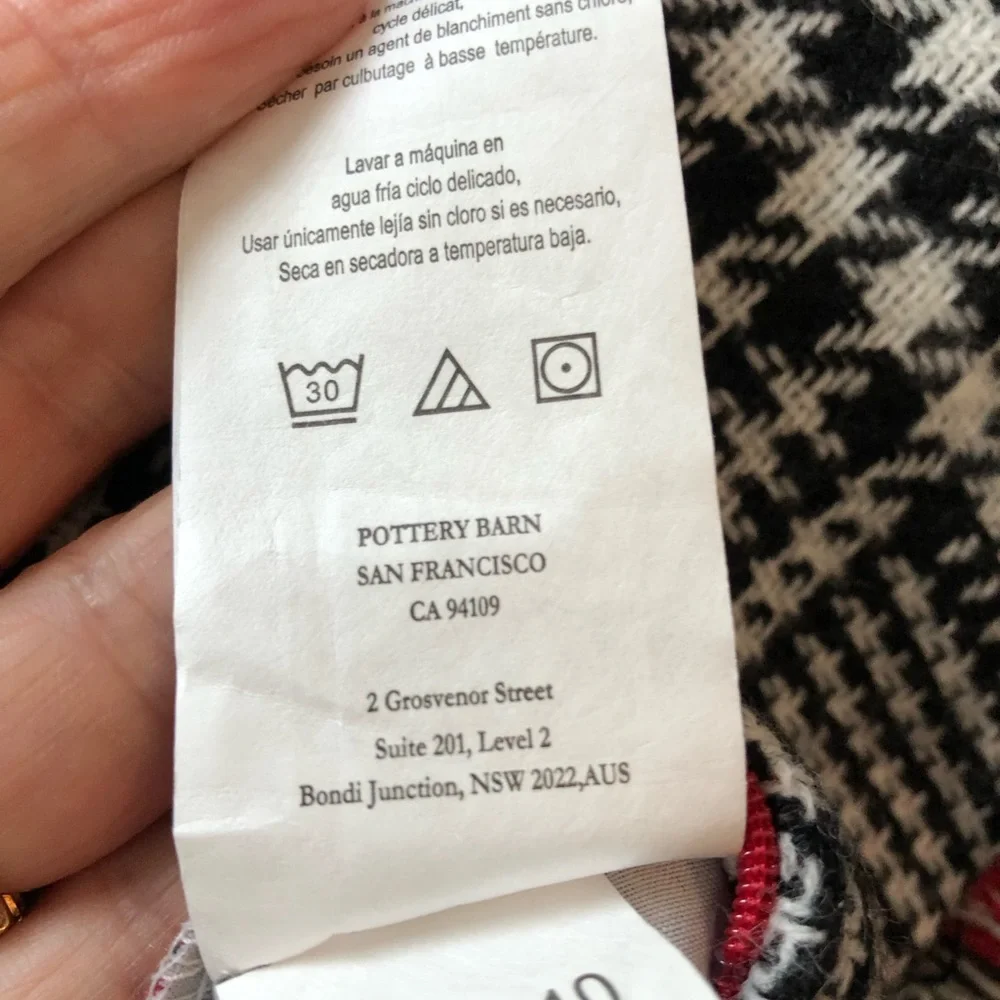 Pottery Barn pillow cover